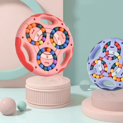 Enbaoxin Rotierender Magic Beans Würfel Mit Fingerspitze Lernspielzeug Für Kinder 4 Enbaoxin Rotierender Magic Beans Würfel Mit Fingerspitze Lernspielzeug Für Kinder – Bild 4