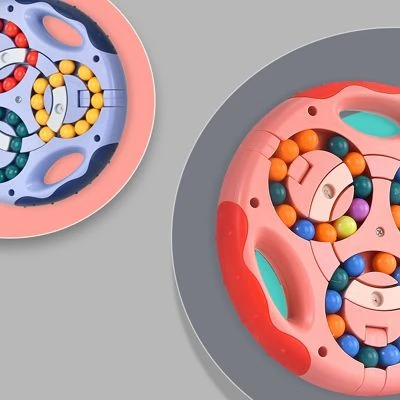 Enbaoxin Rotierender Magic Beans Würfel Mit Fingerspitze Lernspielzeug Für Kinder 5 Enbaoxin Rotierender Magic Beans Würfel Mit Fingerspitze Lernspielzeug Für Kinder – Bild 5