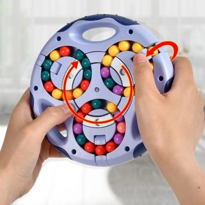 Enbaoxin Rotierender Magic Beans Würfel Mit Fingerspitze Lernspielzeug Für Kinder 6 Enbaoxin Rotierender Magic Beans Würfel Mit Fingerspitze Lernspielzeug Für Kinder – Bild 6