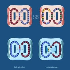 Enbaoxin Magie Bean Intelligenz Fingertip Rotierenden Zauberwürfel Spielzeug Finger Kreisel Erwachsene Kind Stressabbau Spielzeug -Enbaoxin Verkaufsgeschäft 30244837 04