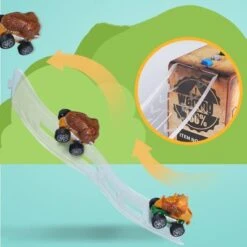 Enbaoxin Dino Container Lagerung Auto Modell Beleuchtung Musik Dinosaurier Transport Spielzeug Für Kinder -Enbaoxin Verkaufsgeschäft 30244873 04