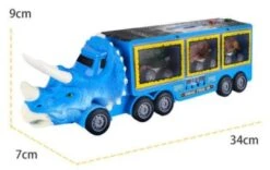 Enbaoxin Dino Container Lagerung Auto Modell Beleuchtung Musik Dinosaurier Transport Spielzeug Für Kinder -Enbaoxin Verkaufsgeschäft 30244873 05