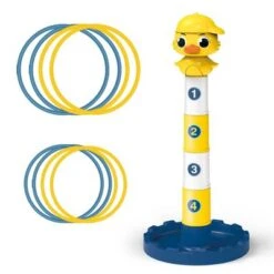 Enbaoxin Interaktives Eltern-Kind-Wurfringspielzeug Kinderspielzeug Outdoor Freizeit Ringspiel