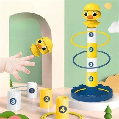 Enbaoxin Interaktives Eltern-Kind-Wurfringspielzeug Kinderspielzeug Outdoor Freizeit Ringspiel 2 Enbaoxin Interaktives Eltern-Kind-Wurfringspielzeug Kinderspielzeug Outdoor Freizeit Ringspiel – Bild 2