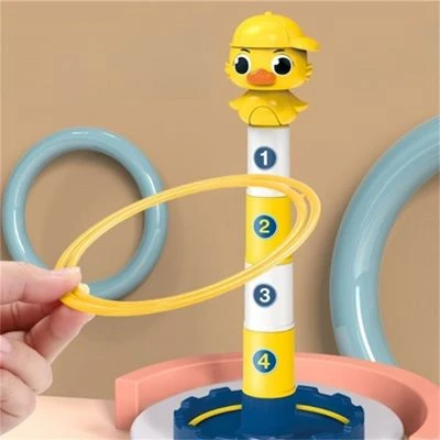 Enbaoxin Interaktives Eltern-Kind-Wurfringspielzeug Kinderspielzeug Outdoor Freizeit Ringspiel 3 Enbaoxin Interaktives Eltern-Kind-Wurfringspielzeug Kinderspielzeug Outdoor Freizeit Ringspiel – Bild 3