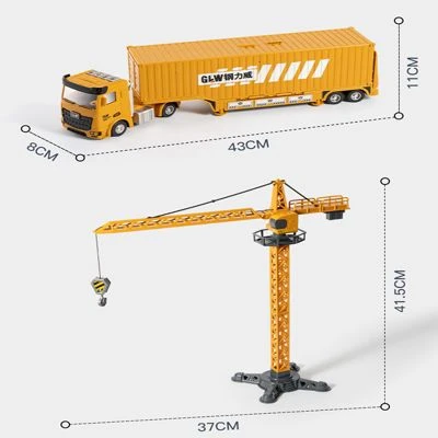 Enbaoxin Kranspielzeug Für Kinder Multifunktionales Technisches Fahrzeugspielzeug Für Kinder 4 Enbaoxin Kranspielzeug Für Kinder Multifunktionales Technisches Fahrzeugspielzeug Für Kinder – Bild 4