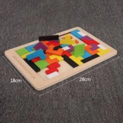 Enbaoxin Kreativspielzeuge 40 Stück Tetris Tangram Holzpuzzles Didaktisches Lernspielzeug Intelligenz Pädagigisches Spielzeug Für Kinder Ab 3 Jahre(18*28cm) 7 Enbaoxin Kreativspielzeuge 40 Stück Tetris Tangram Holzpuzzles Didaktisches Lernspielzeug Intelligenz Pädagigisches Spielzeug Für Kinder Ab 3 Jahre(18*28cm) -Enbaoxin Verkaufsgeschäft 30244949 04