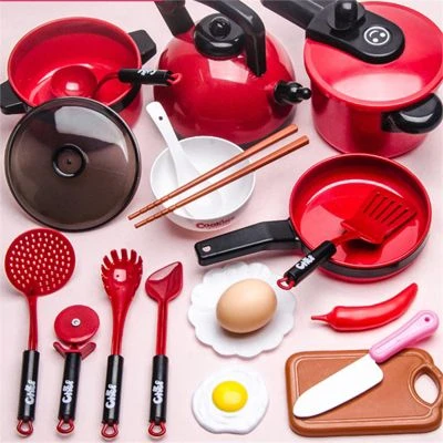 Enbaoxin Nachgemachtes Spielhaus-Spielzeugset Für Kinder Kochspielzeugset Für Die Kinderküche 2 Enbaoxin Nachgemachtes Spielhaus-Spielzeugset Für Kinder Kochspielzeugset Für Die Kinderküche – Bild 2