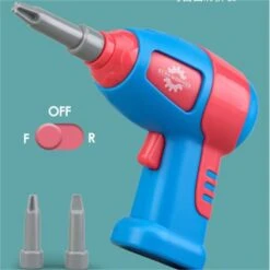 Enbaoxin Elektrische Bohrmaschine DIY Demontage Und Montage Puzzle Spielzeugkiste Für Kinder Simulierter Schraubwerkzeugkasten Für Kinder -Enbaoxin Verkaufsgeschäft 30245013 04