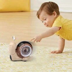Enbaoxin Elektrische Schaukelschnecke Für Kinder Elektrisches Musikspielzeug Für Kinder Mit Zufälliger Farbe -Enbaoxin Verkaufsgeschäft 30320652 04