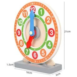 Enbaoxin Lehrmittel Für Die Zeiterfassung Von Kindern Holzuhr Für Kinder -Enbaoxin Verkaufsgeschäft 30320659 05