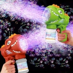 Enbaoxin Seifenblasenspielzeug Für Kinder 10 Loch Dinosaurier Elektrische Bubble Gun Spielzeug Für Kinder -Enbaoxin Verkaufsgeschäft 30348057 03