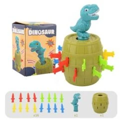 Enbaoxin Interaktive Spoof Partyspiele Für Kinder Tricky Dinosaurier Barrel Spiel