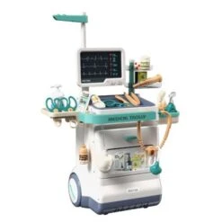 Enbaoxin Kinder Spielzeug EKG Arztwagen Doktor Set Trolley Medizinbox Krankenschwester -Enbaoxin Verkaufsgeschäft 30348084 06