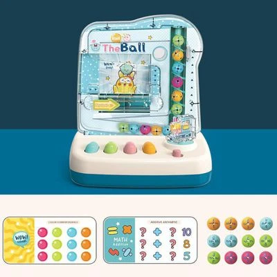 Enbaoxin Tischspielzeug Zum Ballfangen Für Kinder Puzzle Rolling Ball Toy Track Elektrisches 1 Enbaoxin Tischspielzeug Zum Ballfangen Für Kinder Puzzle Rolling Ball Toy Track Elektrisches