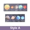 Enbaoxin Acht Planeten Passende Spiel Sensorischen Denken Lernen Spielzeug Solar System Puzzle Spielzeug Für Kinder Junge Mädchen
