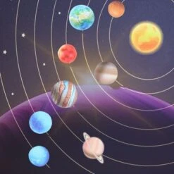 Enbaoxin Acht Planeten Passende Spiel Sensorischen Denken Lernen Spielzeug Solar System Puzzle Spielzeug Für Kinder Junge Mädchen -Enbaoxin Verkaufsgeschäft 30348089 03