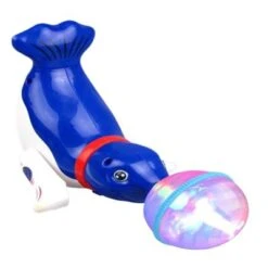 Enbaoxin 1pc Musik Für Kinder Leuchtendes Spielzeug 1pc Kinder Träumen Glühende Kugel Seelöwen Spielzeug