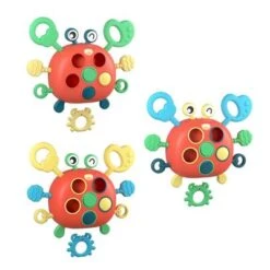 Enbaoxin Zufällige Farbe Fingerübung Spielzeug Für Kinder Zufällig Farbe Gefärbtes Fingertrainingsspielzeug Für Das Bewegungstraining