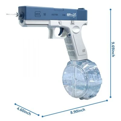 Enbaoxin Wasser Pistole Elektrische Glock Pistole Schieß Spielzeug Voll Automatisches Sommer Wasser Strands Pielzeug Elektrische Wasser Pistole 4 Enbaoxin Wasser Pistole Elektrische Glock Pistole Schieß Spielzeug Voll Automatisches Sommer Wasser Strands Pielzeug Elektrische Wasser Pistole – Bild 4