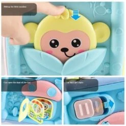 Enbaoxin Bauklötze Klatschen Trommeln Sechs Seite Trommeln Babyspielzeug Shape Matching Blöcke Pat Trommel Frühe Kindheit Pädagogisches Spielzeug -Enbaoxin Verkaufsgeschäft 30416682 05