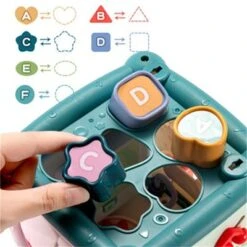 Enbaoxin Bauklötze Klatschen Trommeln Sechs Seite Trommeln Babyspielzeug Shape Matching Blöcke Pat Trommel Frühe Kindheit Pädagogisches Spielzeug -Enbaoxin Verkaufsgeschäft 30416682 06