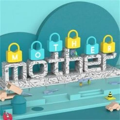 Enbaoxin Alphanumerisches Schlosspickerspielzeug Kinder Entsperren Sie Das Lernen Von Zahlen Lehrmittel Digitales 10 Enbaoxin Alphanumerisches Schlosspickerspielzeug Kinder Entsperren Sie Das Lernen Von Zahlen Lehrmittel Digitales -Enbaoxin Verkaufsgeschäft 30437316 05