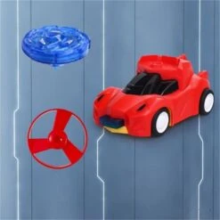 Enbaoxin Kinder Crash Gyro Chariot Spielzeug Coole Leuchtende Interaktive Spiele