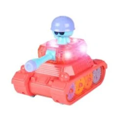 Enbaoxin Kinderträgheitsspielzeug Cartoon Beleuchtetes Spielzeugauto Kinderspielzeug Beleuchtetes Spielzeug-Auto