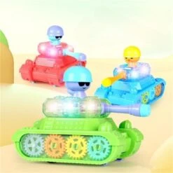 Enbaoxin Kinderträgheitsspielzeug Cartoon Beleuchtetes Spielzeugauto Kinderspielzeug Beleuchtetes Spielzeug-Auto -Enbaoxin Verkaufsgeschäft 30455955 03