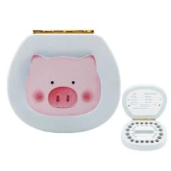 Enbaoxin Hölzerne Aufbewahrungsbox Für Milchzähne Von Kindern Sammlung Von Babyzahnaufbewahrungsboxen Für Jungen Und Mädchen Geschenk