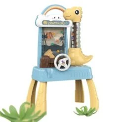 Enbaoxin Dinosaurier Bohnenfänger Elektrisches Spielzeug Kleindkindspielzeug Bohne Fangen Spielmaschine Mit Licht Und Musik Elektrisches Spielzeug