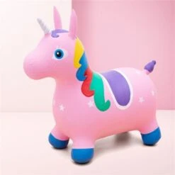 Enbaoxin Hopping Pferd Aufblasbare Fahrt-auf Springen Tier Spielzeug Aufblasbares Spielzeug Für Kinder