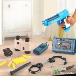 Enbaoxin Wasserpistole 2 In 1 Kinderspielzeug Pistolenset Simulation Revolver Spielzeugpistole -Enbaoxin Verkaufsgeschäft 30586037 04