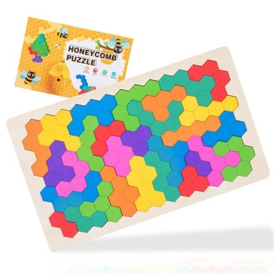 Enbaoxin Puzzle Spielzeug Kinder Pädagogische Frühes Lernen Hands-on Gehirn Wabe Kreatives Puzzle Holzspielzeug 1 Enbaoxin Puzzle Spielzeug Kinder Pädagogische Frühes Lernen Hands-on Gehirn Wabe Kreatives Puzzle Holzspielzeug