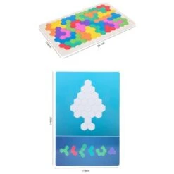 Enbaoxin Puzzle Spielzeug Kinder Pädagogische Frühes Lernen Hands-on Gehirn Wabe Kreatives Puzzle Holzspielzeug 10 Enbaoxin Puzzle Spielzeug Kinder Pädagogische Frühes Lernen Hands-on Gehirn Wabe Kreatives Puzzle Holzspielzeug -Enbaoxin Verkaufsgeschäft 30586056 05