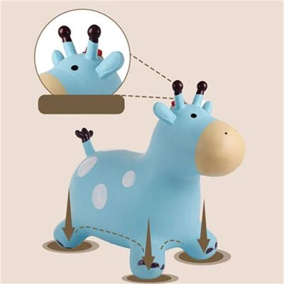 Enbaoxin Aufblasbares Springpferd Hüpfendes Pferdetier Für Reitgeschenke Kleinkinder Aufblasbares Springpferd Tier Mit Pumpe Für Kinder 5 Enbaoxin Aufblasbares Springpferd Hüpfendes Pferdetier Für Reitgeschenke Kleinkinder Aufblasbares Springpferd Tier Mit Pumpe Für Kinder – Bild 5