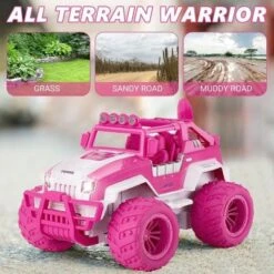 Enbaoxin 1:12 RC 4 Kanal Fernbedienung Off-Road-Fahrzeug Elektrische Spielzeug Große Offroad-Hoch Geschwindigkeit Fahrzeug Elektrische Rosa Spielzeug -Enbaoxin Verkaufsgeschäft 30628152 03