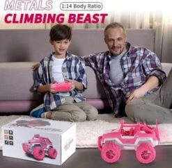 Enbaoxin 1:12 RC 4 Kanal Fernbedienung Off-Road-Fahrzeug Elektrische Spielzeug Große Offroad-Hoch Geschwindigkeit Fahrzeug Elektrische Rosa Spielzeug -Enbaoxin Verkaufsgeschäft 30628152 05