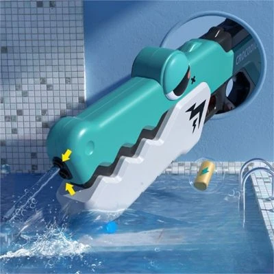 Enbaoxin Elektrische Wasserpistole Kinderspielzeug Für Draußen Automatisches Wasserpistolen-Spielzeug Mit Großem Fassungsvermögen 3 Enbaoxin Elektrische Wasserpistole Kinderspielzeug Für Draußen Automatisches Wasserpistolen-Spielzeug Mit Großem Fassungsvermögen – Bild 3
