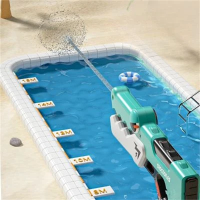 Enbaoxin Elektrische Wasserpistole Kinderspielzeug Für Draußen Automatisches Wasserpistolen-Spielzeug Mit Großem Fassungsvermögen 5 Enbaoxin Elektrische Wasserpistole Kinderspielzeug Für Draußen Automatisches Wasserpistolen-Spielzeug Mit Großem Fassungsvermögen – Bild 5