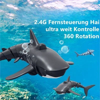 Enbaoxin Elektrische Simulation Unterwasser Shark Spielzeug Für Kinder 2.4G RC Shark Simulation Elektrischer Spielzeug 2 Enbaoxin Elektrische Simulation Unterwasser Shark Spielzeug Für Kinder 2.4G RC Shark Simulation Elektrischer Spielzeug – Bild 2