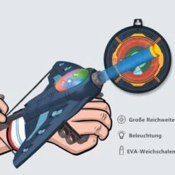 Enbaoxin Flugzeug - Interaktives Spielzeug Für Kinder Im Freien Modell Eines Segelflugzeugs Mit Lichtsender -Enbaoxin Verkaufsgeschäft 30687265 06