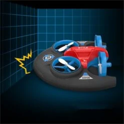 Enbaoxin 3 In 1 Spielzeug Ein Knopf Tumbler Mini-Flugzeug Spielzeug Ferngesteuertes Land Wasser Und Luft Quadcopter Hovercraft -Enbaoxin Verkaufsgeschäft 30746222 05