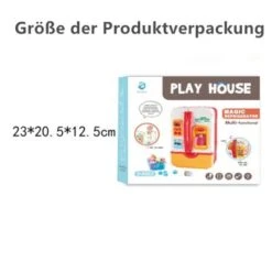 Enbaoxin Lichtspray Simulation Elektrischer Kühlschrank Interaktives Spielzeug Große Kapazität Simulation Elektrischer Kühlschrank Spielzeug -Enbaoxin Verkaufsgeschäft 30746241 05