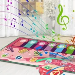 Enbaoxin Musical Decke Fuß Klavier Matte Spielzeug Baby Spielen Multifunktions Tier Stimme Klavier Spielen Kind Frühen Bildung -Enbaoxin Verkaufsgeschäft 30746250 03