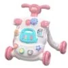 Enbaoxin Lauflernhilfe Sitz-Steh-Lauflernhilfe Lauflernwagen Mit Musik Für Kleinkinder Lauflernwagen Lauflernhilfe Spielbrett + Musik Baby Walker