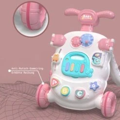 Enbaoxin Lauflernhilfe Sitz-Steh-Lauflernhilfe Lauflernwagen Mit Musik Für Kleinkinder Lauflernwagen Lauflernhilfe Spielbrett + Musik Baby Walker -Enbaoxin Verkaufsgeschäft 30746253 03
