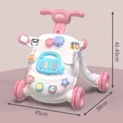 Enbaoxin Lauflernhilfe Sitz-Steh-Lauflernhilfe Lauflernwagen Mit Musik Für Kleinkinder Lauflernwagen Lauflernhilfe Spielbrett + Musik Baby Walker -Enbaoxin Verkaufsgeschäft 30746253 06