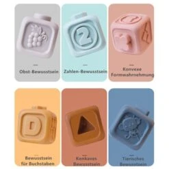 Enbaoxin Weicher Gummiring Weiche Bauklötze Kinderspielzeug Stapelspielzeug Lernbausteine Für Kleinkinder -Enbaoxin Verkaufsgeschäft 30789626 05